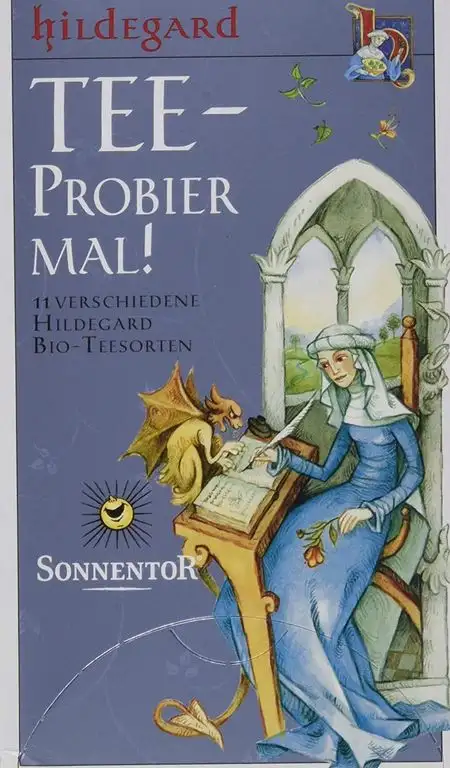 Sonnentor Hildegard Tee-Probier mal! bio, Doppelkammerbeutel, 1 Packung, 20 Beutel (29 g)