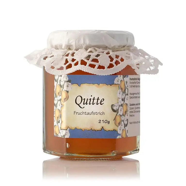 Quitten Gelee aus dem Allgäu | 210g Feinkost Quitten Fruchtaufstrich