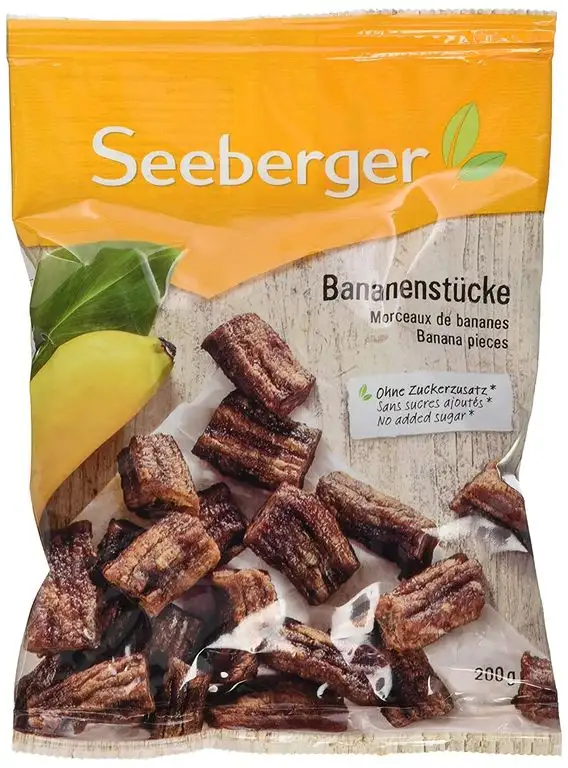 Seeberger Bananenstücke, 200 g