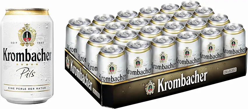 Krombacher Pils 0,33L Dose 24er Dosentray