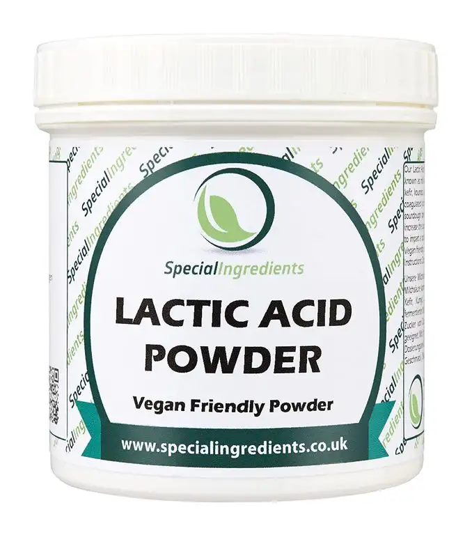 Special Ingredients Vegan Milchsäure Pulver 100g Reine Lebensmittelqualität (Deutsche Etiketten Und Anleitungen)