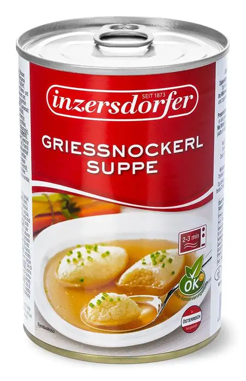 Inzersdorfer Grießnockerlsuppe, 6er Pack (6 x 400 g)
