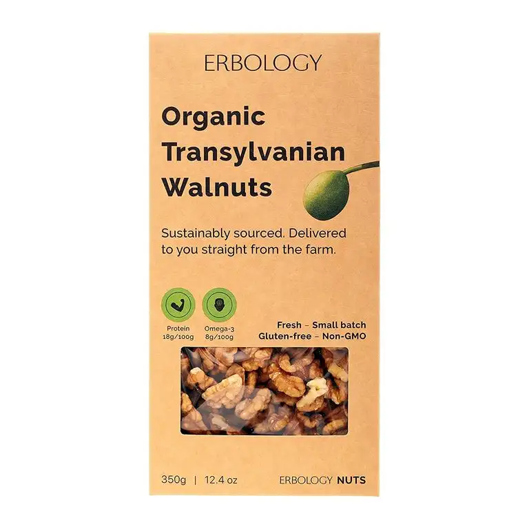 Bio Walnüsse 350g - Frisch - Roh - Nicht Pasteurisiert - Kleine Charge - Nachhaltig Beschafft - Direkt vom Hof - GVO-frei