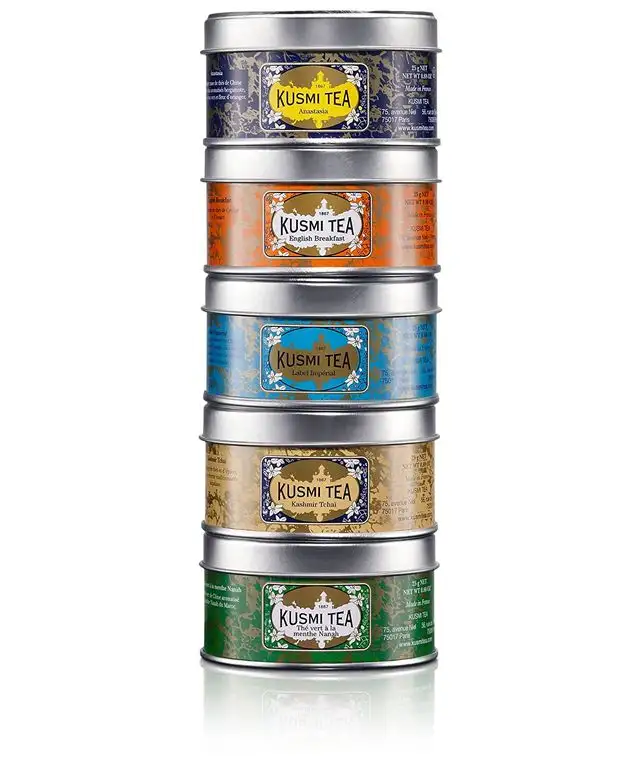 Kusmi Tea Geschenkset Miniaturen Brunch-Tees