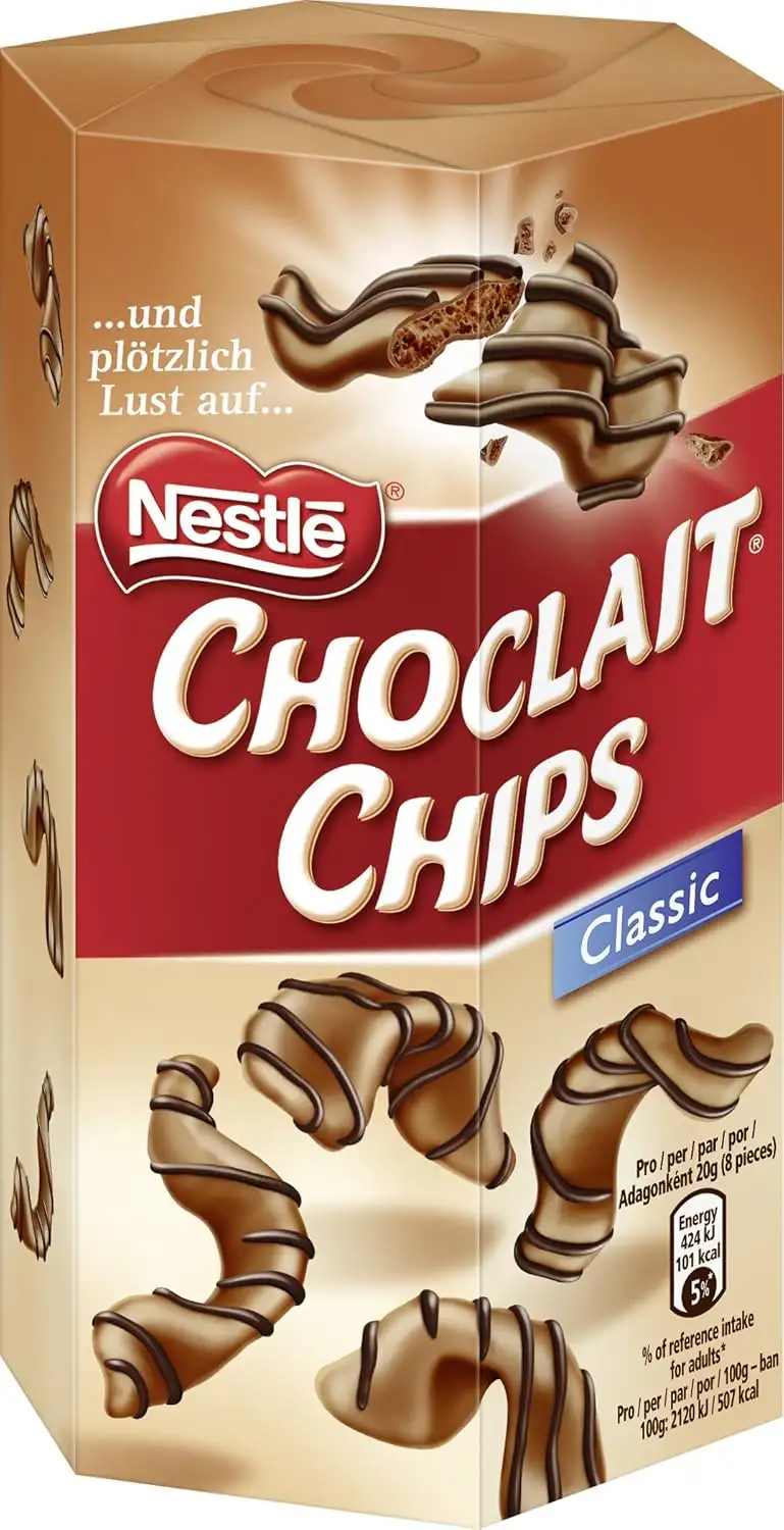 Nestle Choclait Chips Classic 115 g, 1er Pack (1 x 0.115 kg)