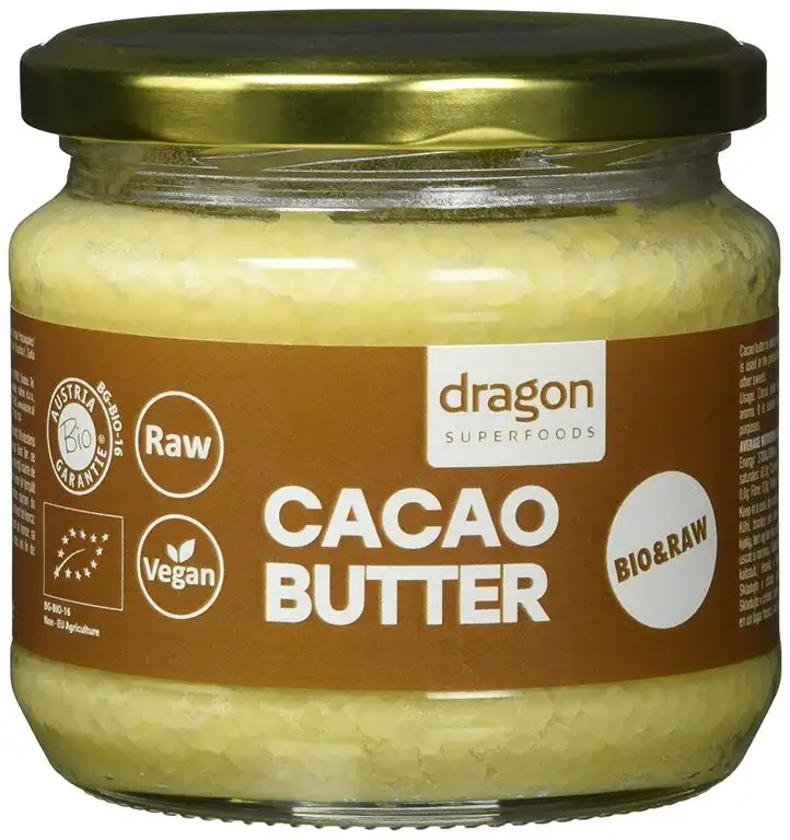 Dragon Superfoods Kakaobutter, Criollo, Rohkost