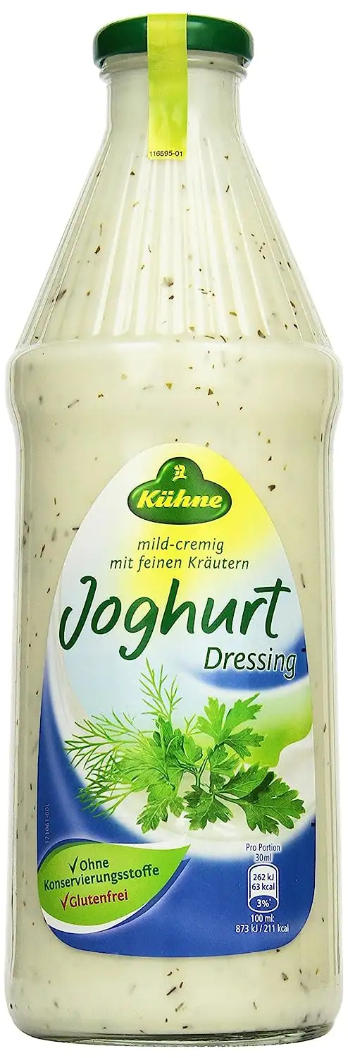 Kühne Joghurt Salat-Dressing, in der Flasche1 l