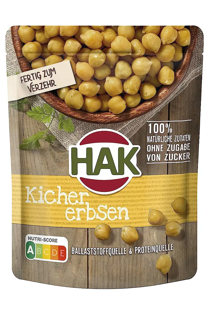 Kichererbsen 225g im Beutel HAK