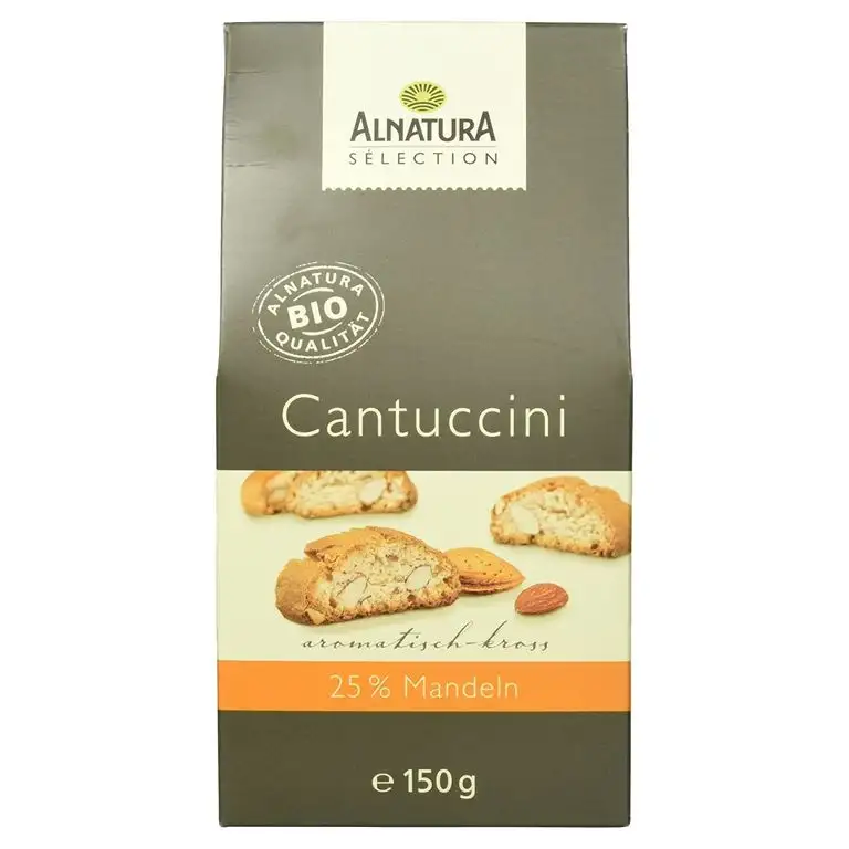 Alnatura Bio Sélection Cantuccini, 6er Pack (6 x 150 g)