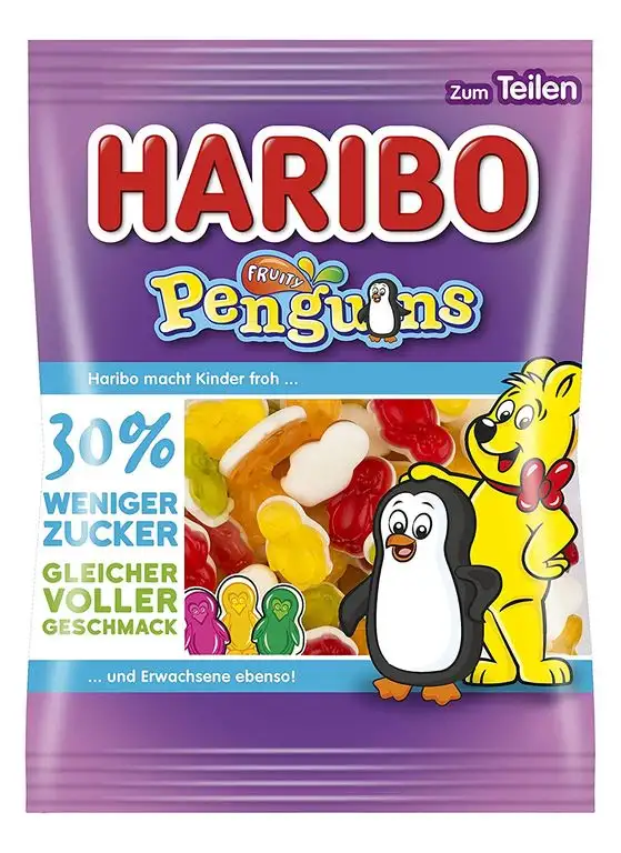Haribo Fruity Penguins, 160g