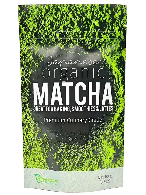BIO-Matcha-Tee-Pulver | Premium Qualität Direkt aus Japan | Grüntee-Pulver für Matcha-Latte, Matcha-Smoothies, Matcha-Getränk (100g)
