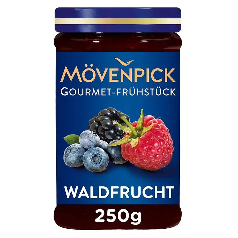 Mövenpick Gourmet-Frühstück Waldfrucht, Fruchtaufstrich, 250 g