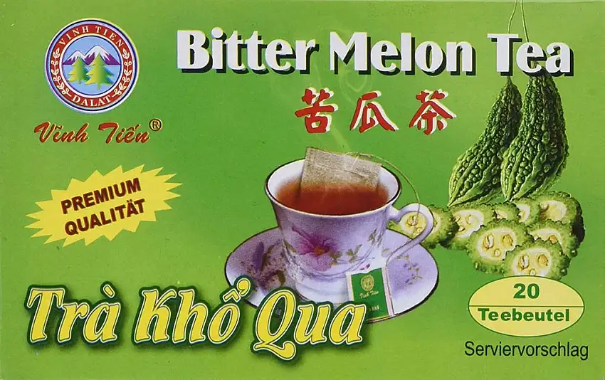 Vinh Tien Bitter Melonen Tee, 2er Pack (2 x 40 g Packung)