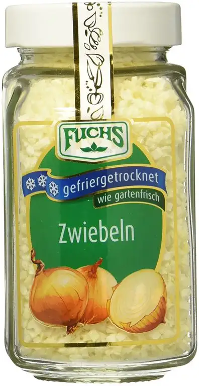 Fuchs Zwiebeln gefriergetrocknet, 2er Pack (2 x 26 g)