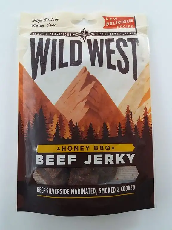 Wild West Honey BBQ Beef Jerky 100 Gramm