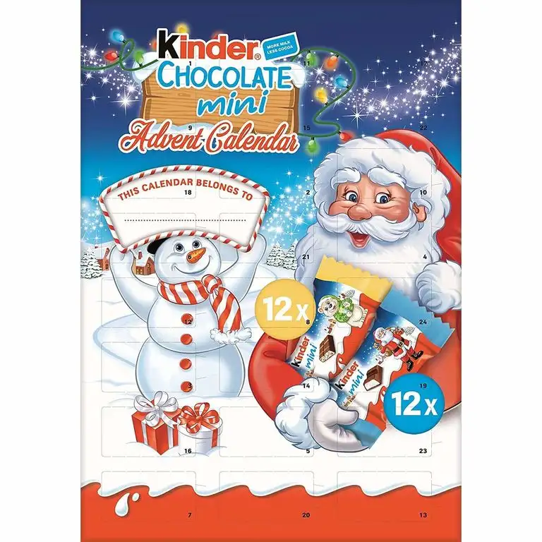 Kinder Chocolate Advent Calendar 135g