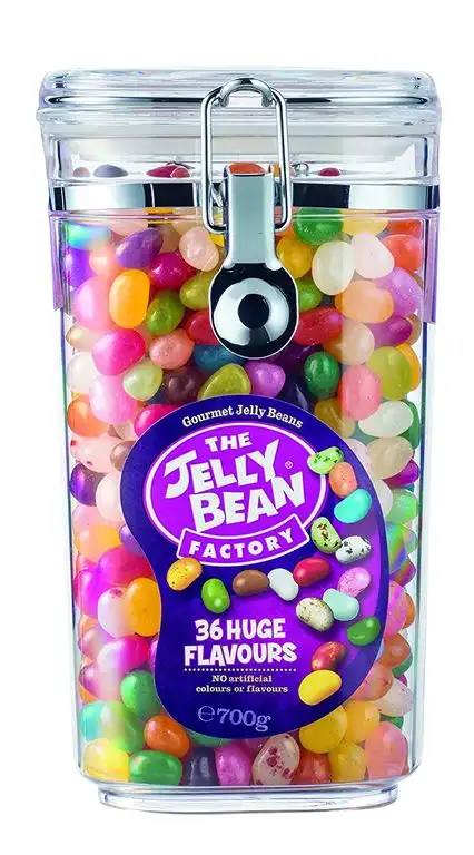 The Jelly Bean Factory 36 Gourmet Flavours 700 g Jar | Gourmet Jelly Beans