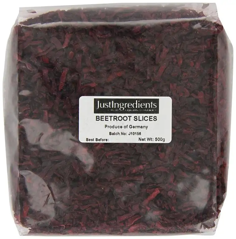 JustIngredients Essential Rote-Bete-Scheiben, Beetroot Slices, 2er Pack (2 x 500 g)
