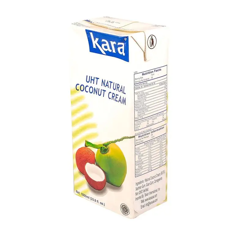 Kara Kokoscreme, 24% Fett, von Kara, 1 l