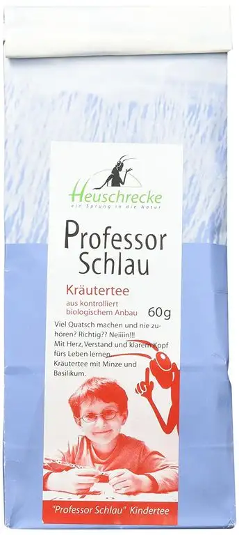 Heuschrecke Professor Schlau Kräutertee, 5er Pack (5 x 60 g)