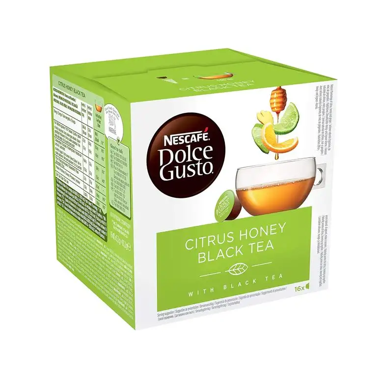 Original Tee-Kapseln für Nescafe' Dolce Gusto 16 CITRUS HONEY BLACK TEA