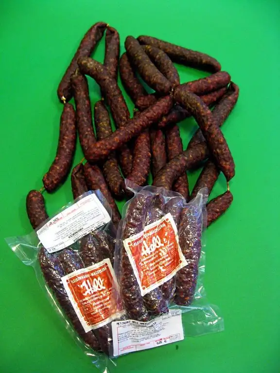 Kaminwurzen geräuchert ca. 1 kg. - Metzgerei Hell
