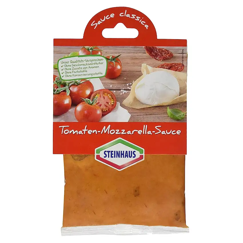Steinhaus Tomaten-Mozarella Sauce, 200 g