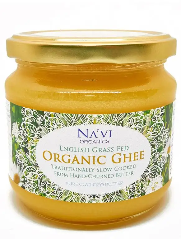 Na'vi Organics | Bio zertifiziert - Gras gefüttert - Englisches Ghee (350 ml)