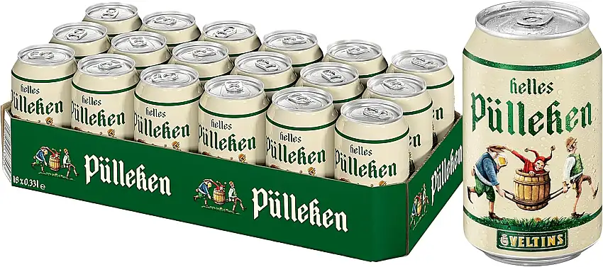 Helles Pülleken, EINWEG (18 x 0.33 l Dose)