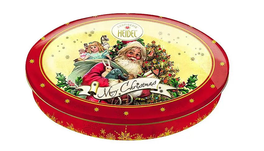 Confiserie Heidel Präsentdose "Weihnachts-Nostalgie", 1er Pack (1 x 215 g)