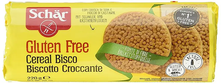 Schär Cereal Bisco - Cerealienkeks glutenfrei 220g, 6er Pack