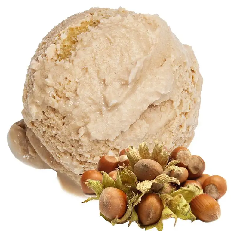 Haselnuss Geschmack 1 Kg Dänisches Softeis Gino Gelati Eispulver Softeispulver Speiseeispulver