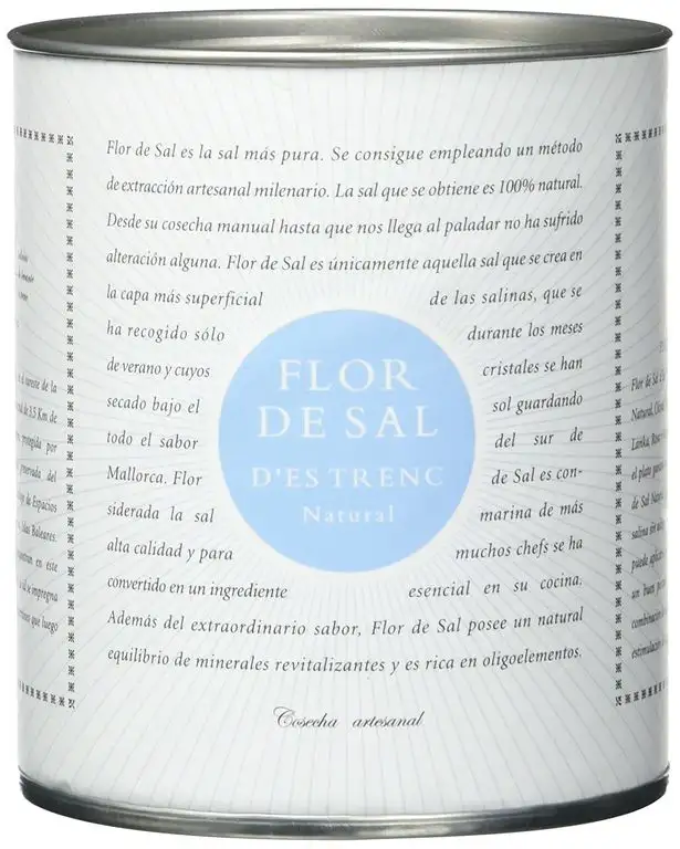 Gusto Mundial Flor de Sal Natural, 180 g