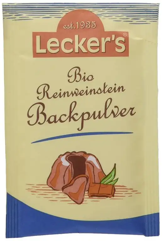 Lecker's Reinweinstein-Backpulver, 12er Pack (12 x 84 g)