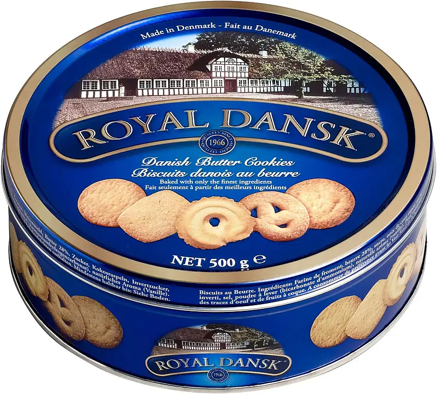 Gebäck Dänische Butterkekse, PG=500g