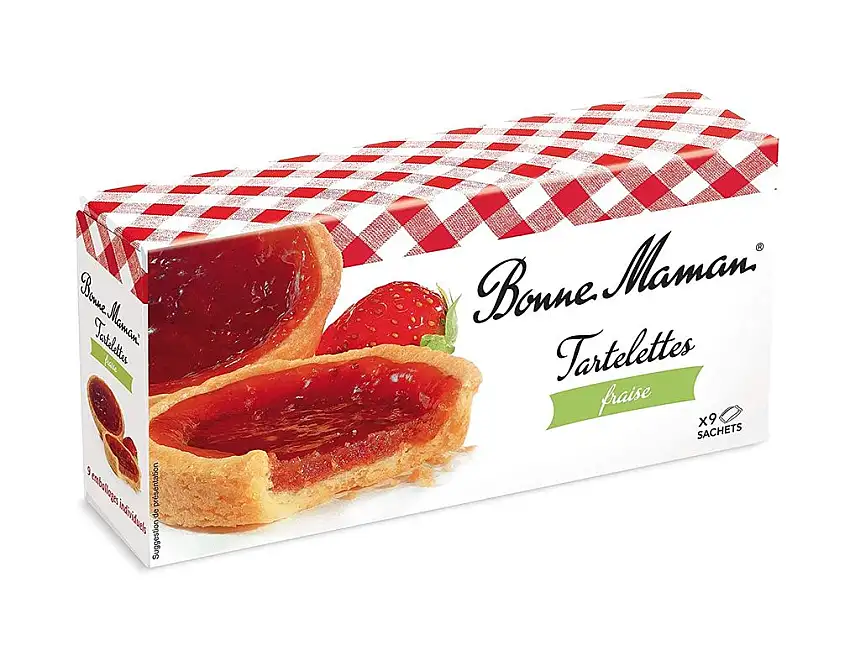 Bonne Maman Tartelettes Fraise, 4er Pack (4 x 135 g)