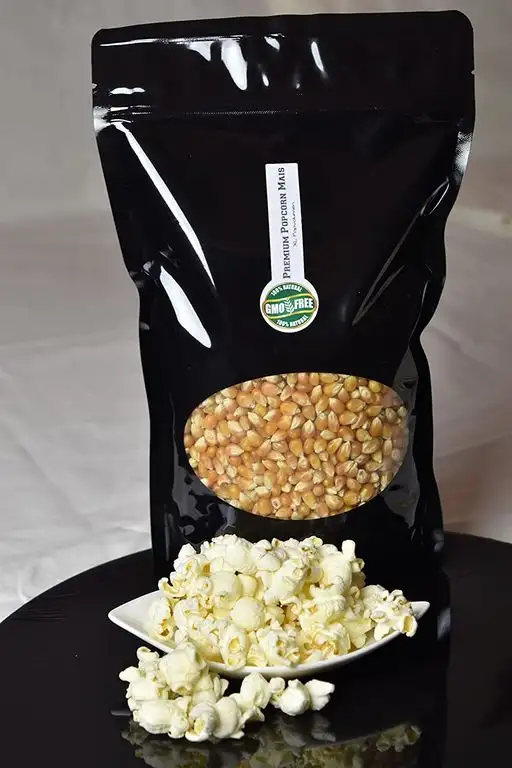 Premium Butterfly Popcorn Mais 1000g XL 1:46 Popvolumen mit Aromaschutzverpackung GMO Frei