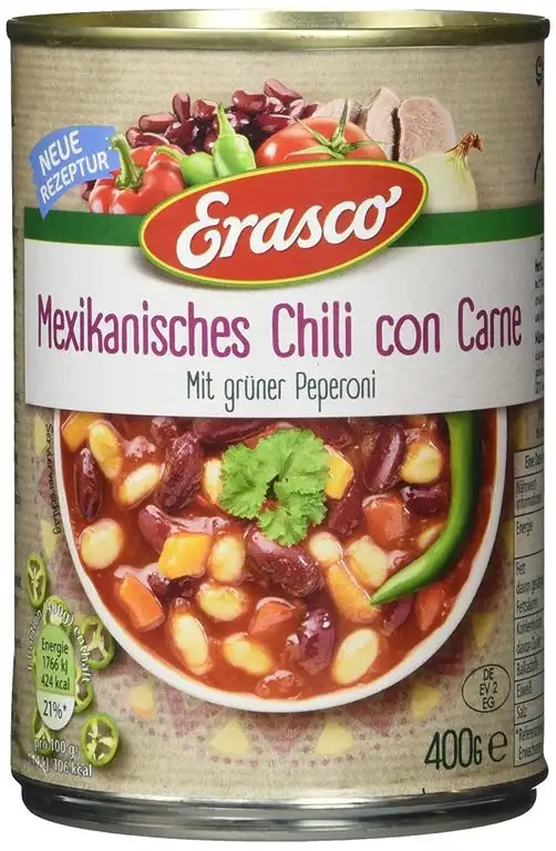 Erasco Chili con Carne, 3er Pack (3 x 400 g)