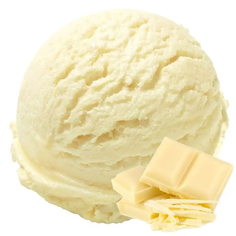 Weiße Schokolade Geschmack 1 Kg Gino Gelati Eispulver Softeispulver für Ihre Eismaschine