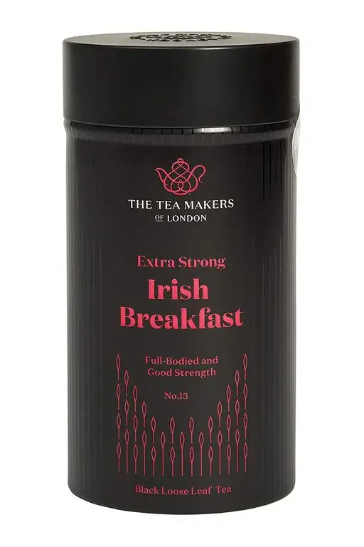 The Tea Makers of London Irischer Frühstückstee lose Teeblätter schwarzer Tee von prämiertem Teeshop Geschenkidee, 1er Pack (1 x 125 g)