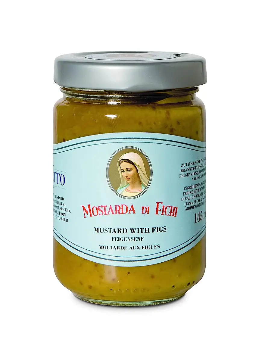 INPETTO - Mostarda Gustosa con Fici - Feigensenf 145 ml - 2 Stück