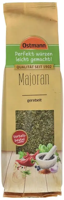 Ostmann Majoran gerebelt, 5er Pack (5 x 20 g)