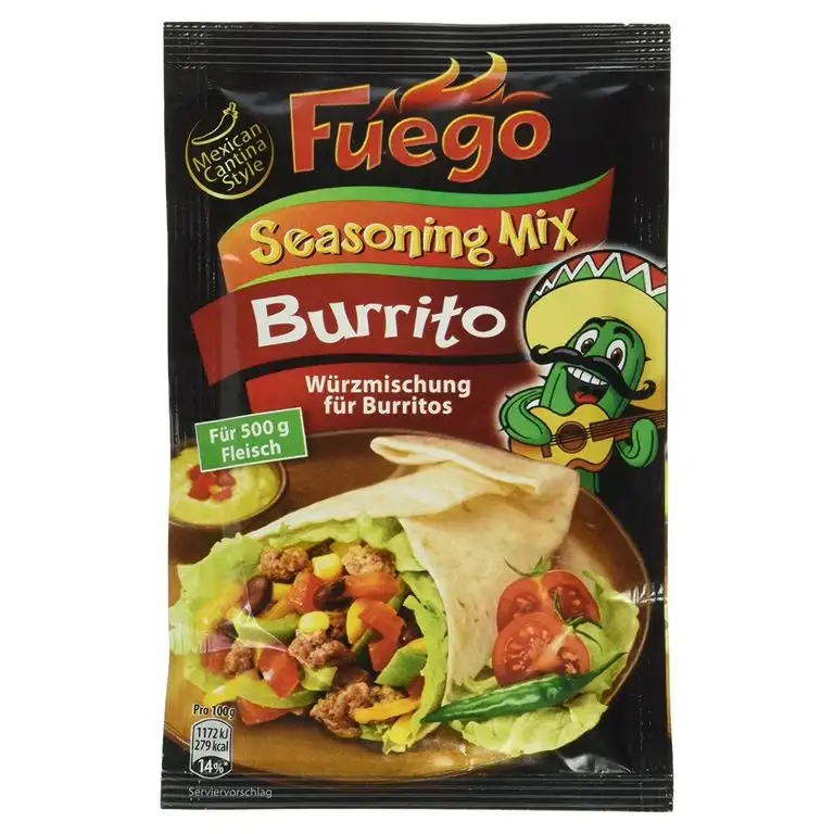 Fuego Burrito Seasoning Mix, 35 g