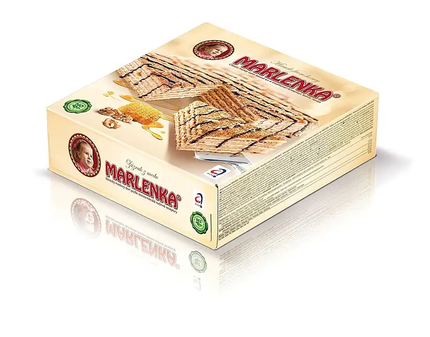 MARLENKA Honigkuchen mit Nüssen (1 x 800g)