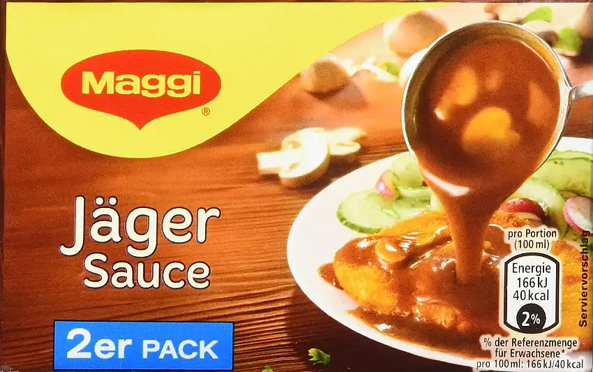 Maggi Delikatess Doppelpack Jägersoße, 2 x 28g (entspricht 2 x 250 ml)