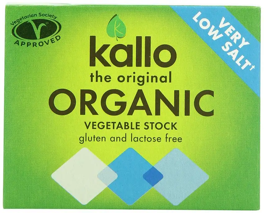 Kallo | Low Salt Vegetable Stock Cubes | 15 x 66G by KALLO FOODS