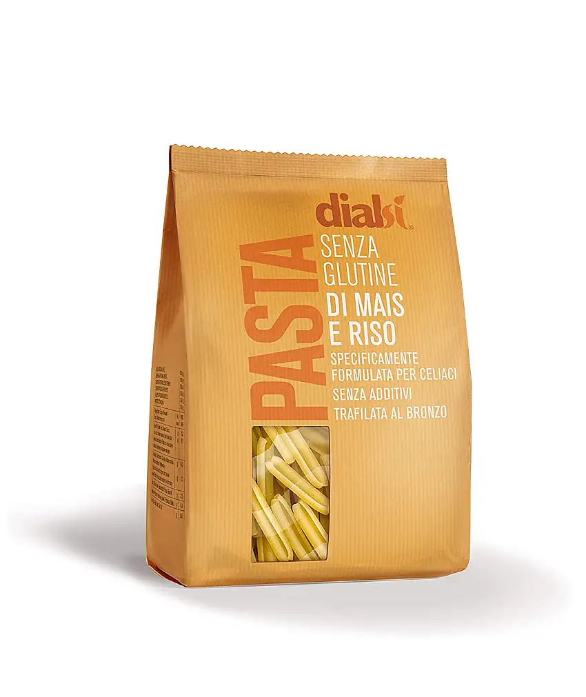 DialSì Glutenfreie Pasta Caserecce Mais und Reis, 400 g