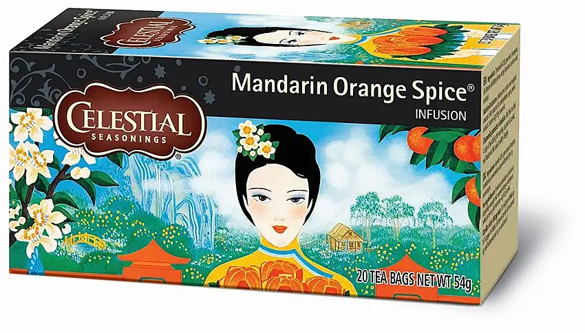 Celestial Seasonings Mandarin Orange Spice, 6er Pack (6 x 54 g)