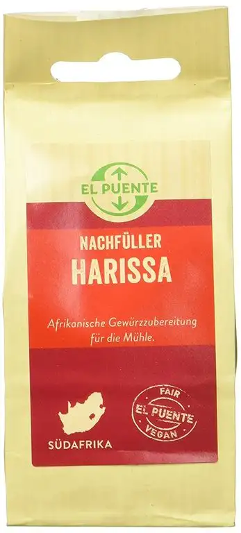 El Puente Nachfüller - "Harissa", 5er Pack (5 x 50 g Packung)