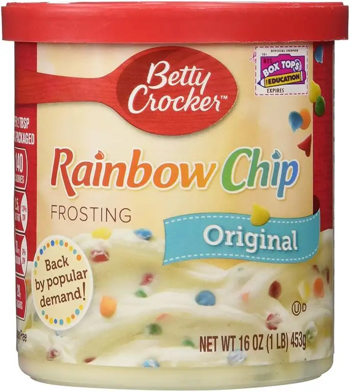 Betty Crocker Rich & Creamy - Rainbow Chip Frosting (453g)